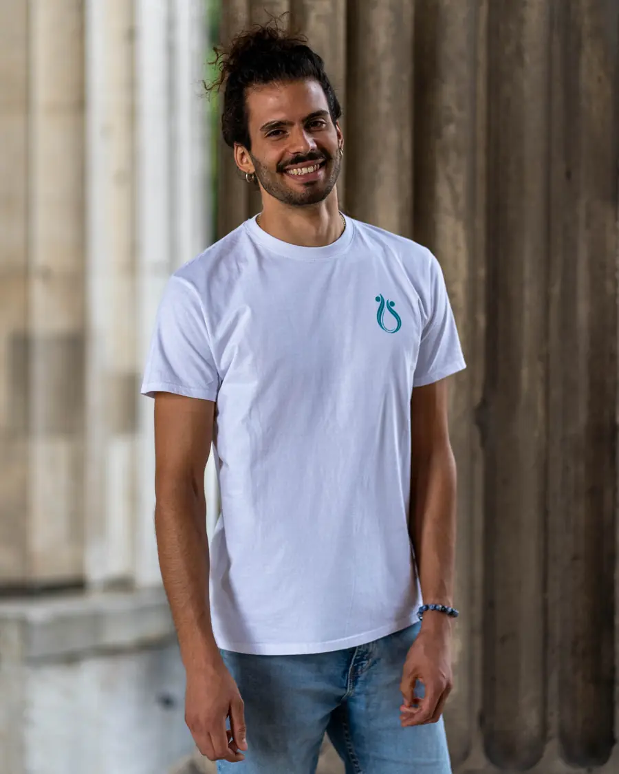 Shirt mit zoukseed-Motiv in Jade, Ansicht 2