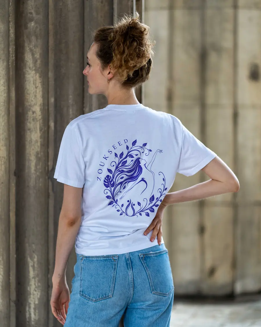 Shirt mit bloom-Motiv in Lila, Ansicht 2