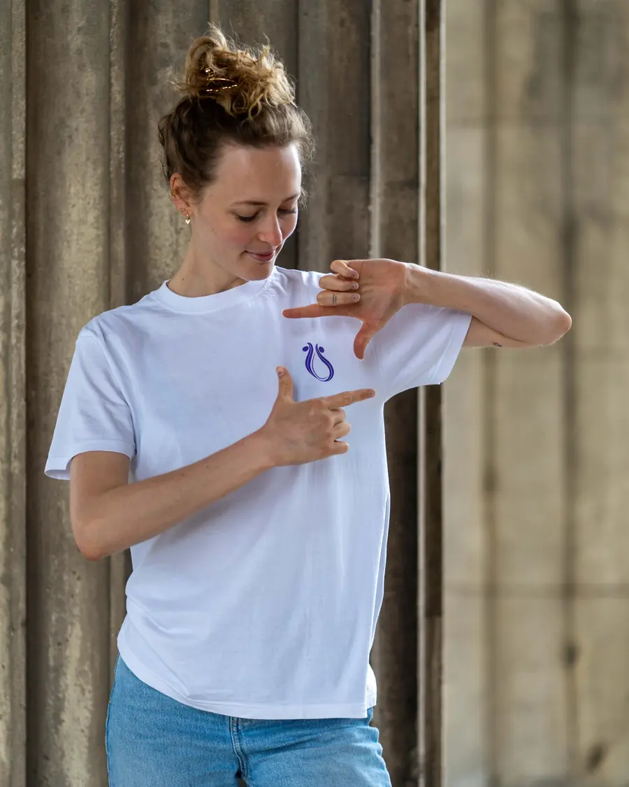Shirt mit bloom-Motiv in Lila, Ansicht 1